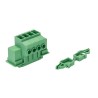Phoenix Contact Pluggable Terminal Block 4-Contact 7.62 mm Pitch 1 Row 41A Current Polyamide Housing 1716522