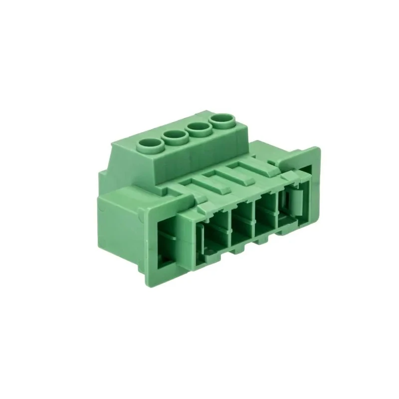 Phoenix Contact Pluggable Terminal Block 4-Contact 7.62 mm Pitch 1 Row 41A Current Polyamide Housing 1716522