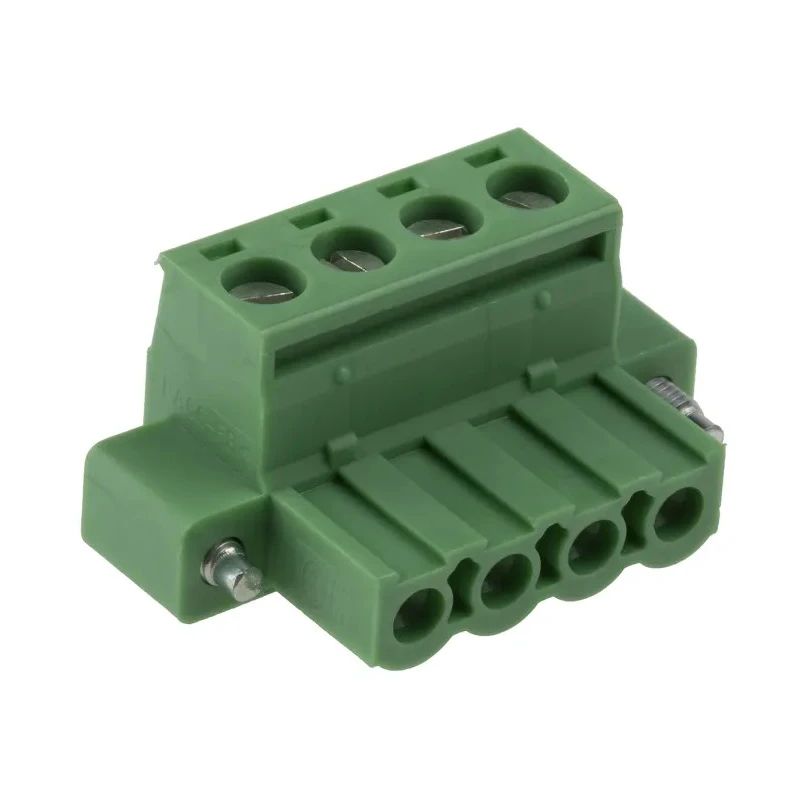 Phoenix Contact MSTB 2.5/4-STF-5.08 Series Pluggable Terminal Block, 4-Contact, 5.08 mm Pitch, 12A, 320V, Polyamide 1778001