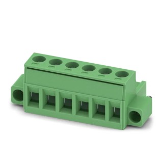 Phoenix Contact MSTB 2.5/6-STF-5.08 Series Pluggable Terminal Block, 6-Contact, 5.08 mm Pitch, 320 V, Current 12 A 1778027