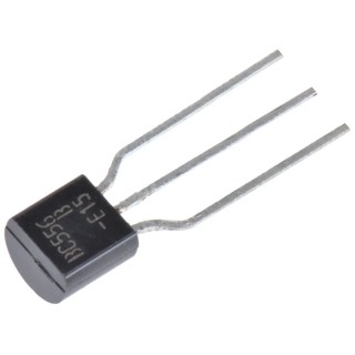 onsemi Small Signal PNP Transistor BC556BTFR 3-Pin TO-92, -65 V, -100 mA, 500 mW Power, Through Hole Mount BC556BTFR