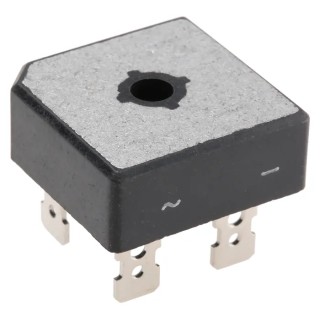 onsemi Bridge Rectifier 400 V 300 A, 4-Pin Single GBPC1204