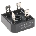 onsemi Bridge Rectifier 400 V 300 A, 4-Pin Single GBPC1204
