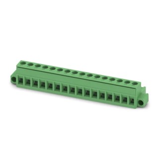 Phoenix Contact MSTB 2.5/16-STF-5.08 Series Pluggable Terminal Block 16-Contact 5.08 mm Pitch 320V 12A 1 Row 1778124