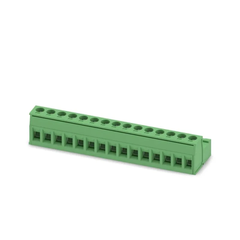 Phoenix Contact IC 2.5/15-ST-5.08 Series Pluggable Terminal Block 15-Contact 5.08 mm Pitch 320V 12A Germany 1786307