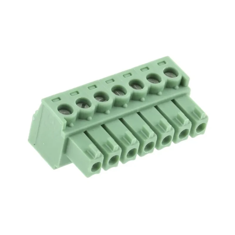 Phoenix Contact MC 1.5/7-ST-3.81 Series Pluggable Terminal Block, 7-Contact, 3.81 mm Pitch, 1 Row 1803620