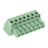 Phoenix Contact MC 1.5/7-ST-3.81 Series Pluggable Terminal Block, 7-Contact, 3.81 mm Pitch, 1 Row 1803620