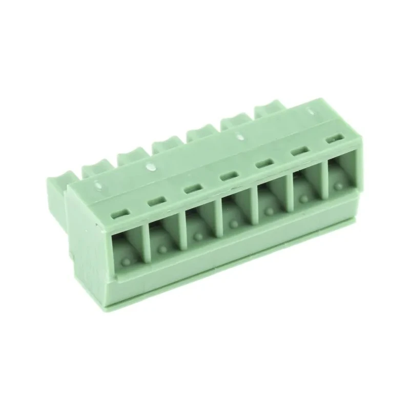 Phoenix Contact MC 1.5/7-ST-3.81 Series Pluggable Terminal Block, 7-Contact, 3.81 mm Pitch, 1 Row 1803620