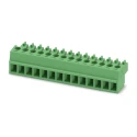 Phoenix Contact MC 1.5/14-ST-3.81 Series Pluggable Terminal Block, 14-Contact, 3.81 mm Pitch, 1 Row 1803691