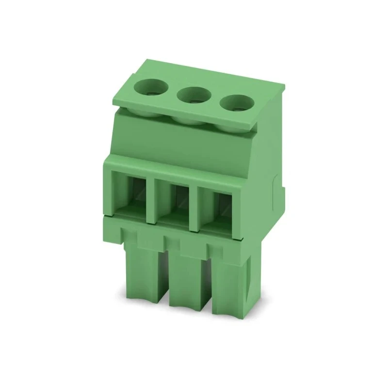Phoenix Contact MCVW 1.5/3-ST-3.81 Series Pluggable Terminal Block, 3-Contact, 3.81 mm Pitch, 8A Current, 160V 1826982