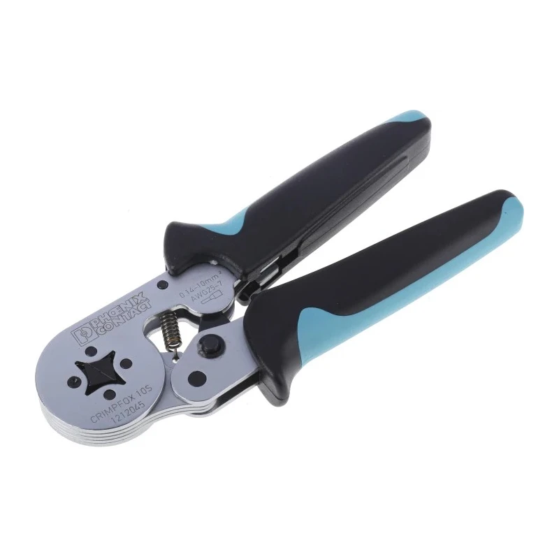 Phoenix Contact Crimp Tool for Wire Ferrules CRIMPFOX 10S 175mm Length EAC Approved 1212045