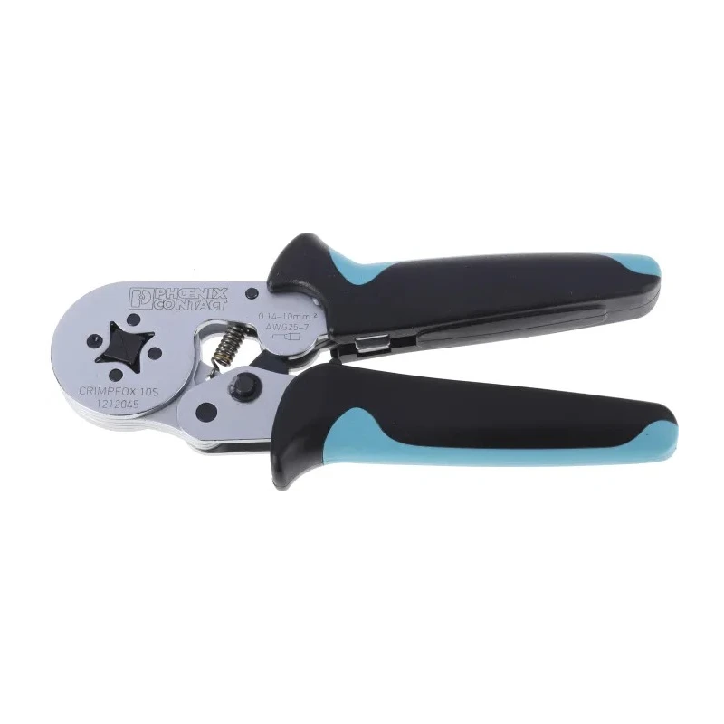 Phoenix Contact Crimp Tool for Wire Ferrules CRIMPFOX 10S 175mm Length EAC Approved 1212045