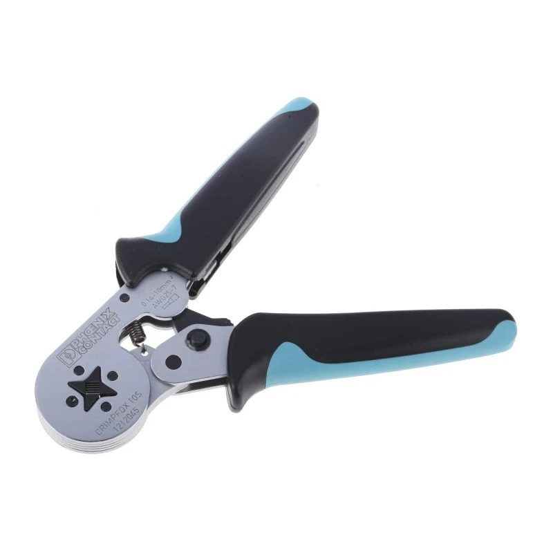 Phoenix Contact Crimp Tool for Wire Ferrules CRIMPFOX 10S 175mm Length EAC Approved 1212045