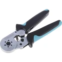 Phoenix Contact Crimp Tool for Wire Ferrules Hand Operation, 175mm Length, Compatible with Wire Sizes 0.14 to 6 AWG 1212046