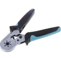 Phoenix Contact Crimp Tool for Wire Ferrules Hand Operation, 175mm Length, Compatible with Wire Sizes 0.14 to 6 AWG 1212046