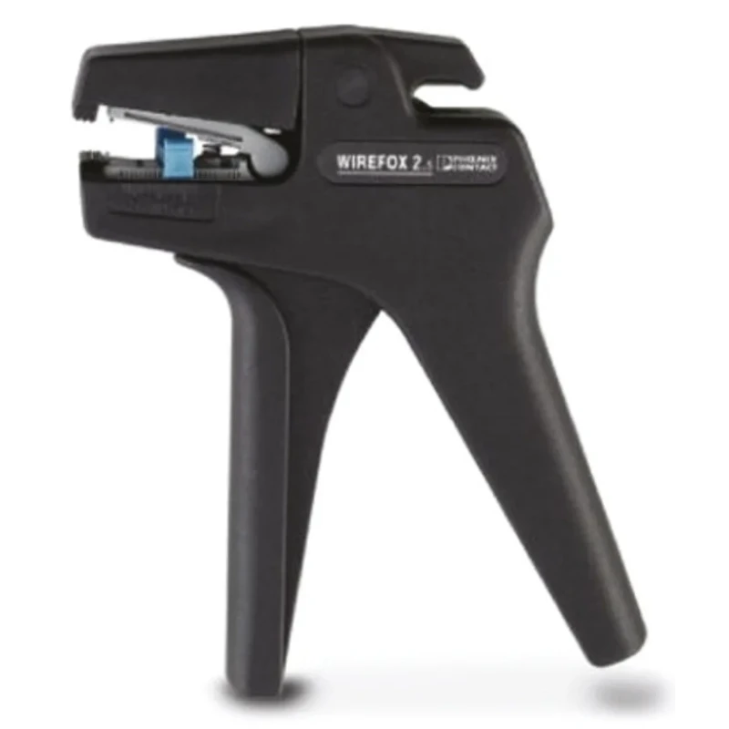 Phoenix Contact Wirefox 2.5 Series Insulated Wire Stripper, Self-Adjusting, 0.08 to 2.5 mm Stripping Range, 160mm 1212368