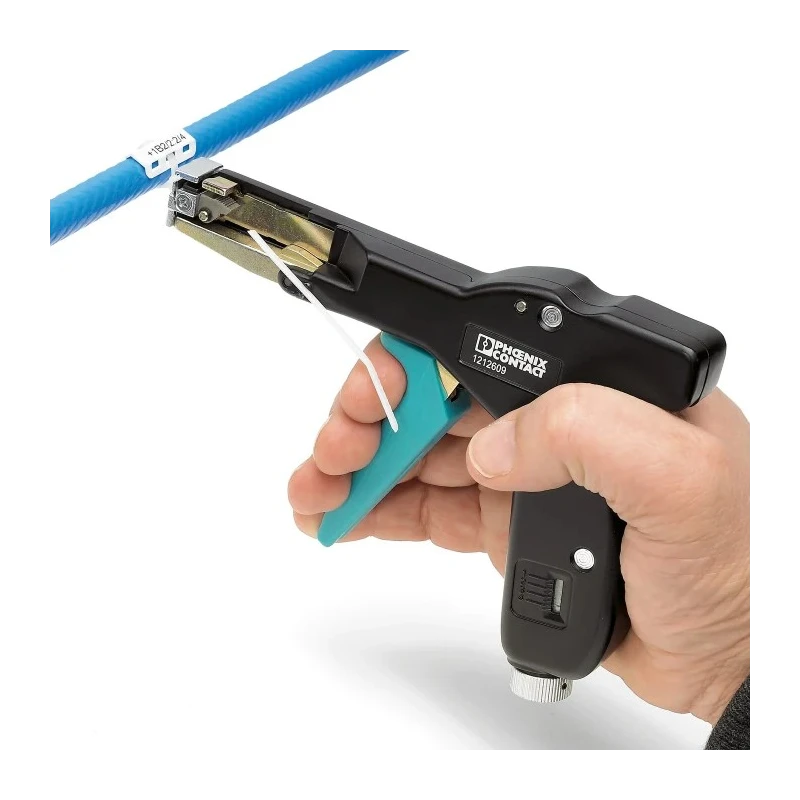 Phoenix Contact UNIFOX Cable Tie Gun, Adjustable Tension, 2.2 to 4.8 mm Capacity 1212475