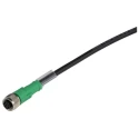 Phoenix Contact Female 8 Way Straight to 8 Way Unterminated Sensor Actuator Cable 1.5m 30V SAC-8P- 1.5-PUR/M12FS 1522590