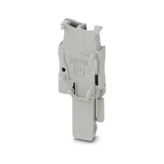 Phoenix Contact SP Series Pluggable Terminal Block 1-Contact, 5.2 mm Pitch, 24A Current, 500V, Polyamide Housing 3043077