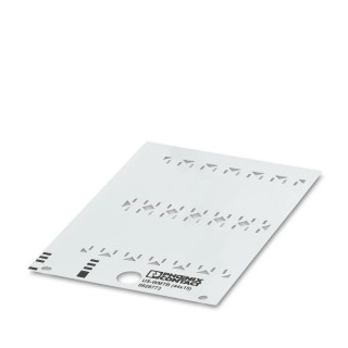 Phoenix Contact US-WMTB Plastic Cable Marker, White PVC, 15mm Width, for Modular Terminal Block 0828773