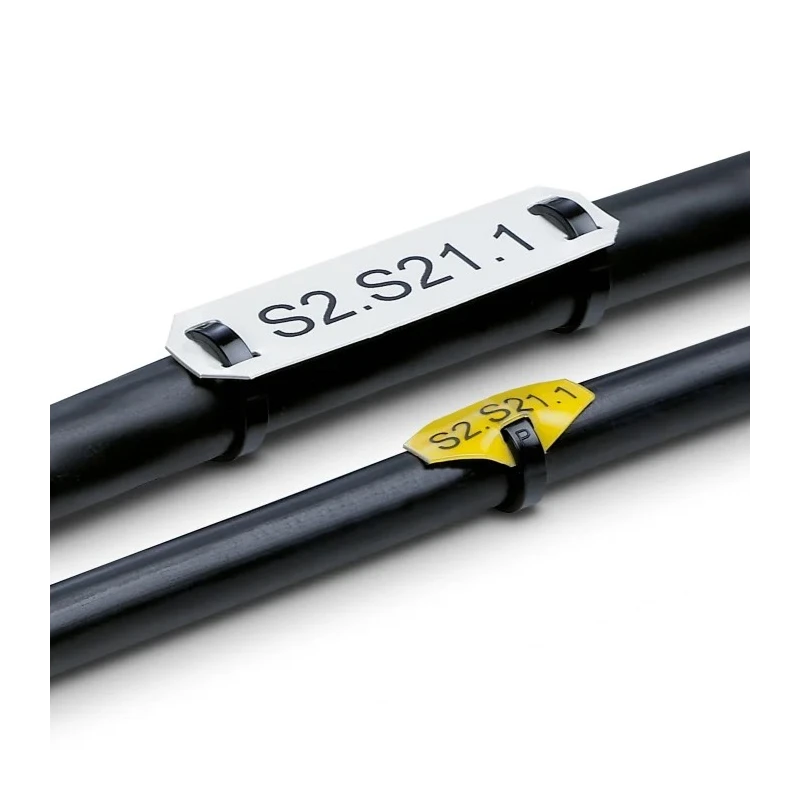Phoenix Contact US-WMTB Plastic Cable Marker, White PVC, 15mm Width, for Modular Terminal Block 0828773
