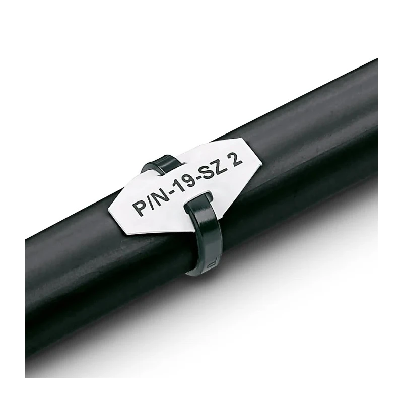 Phoenix Contact US-WMTB Plastic Cable Marker, White PVC, 15mm Width, for Modular Terminal Block 0828773