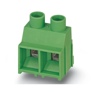 Phoenix Contact MKDS 5 HV/3-9.52 Series 3-Contact 1kV PCB Terminal Block, 9.52 mm Pitch, Polyamide Housing, Screw 1904150
