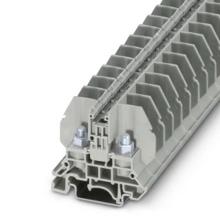 Phoenix Contact RBO 5 Series High Current Grey Feed Through Connector 6mm² 1-Level Bolt Termination 3058059