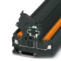Phoenix Contact Clipline Series Fused DIN Rail Terminal Black, 1-Level Fused, Screw 3050293