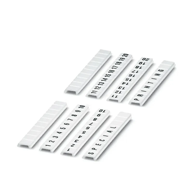 Phoenix Contact Polyamide ZBF4.LGS:11-20 White Marker Strip for Terminal Block 0808626:0011