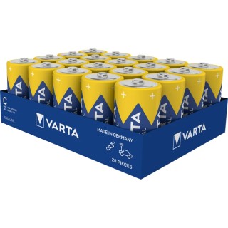 Varta Industrial Pro 1.5 V Alkaline C Battery 7.8 Ah 50mm Height 26.2mm Diameter 4008496356515