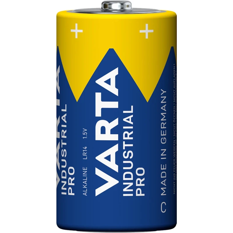 Varta Industrial Pro 1.5 V Alkaline C Battery 7.8 Ah 50mm Height 26.2mm Diameter 4008496356515