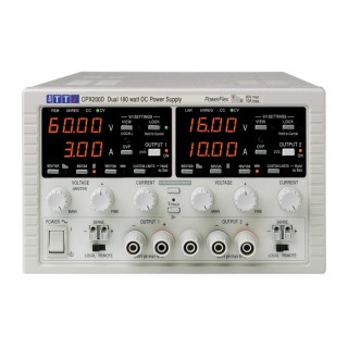 Aim-TTi Digital Bench Power Supply 2-Output 0 V ac to 60 V 360 W 10 A Max CPX200D