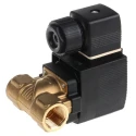 Burkert Solenoid Valve 2 Port NC DN 10 to 65 mm 24V DC Brass Body 10W Power 221598