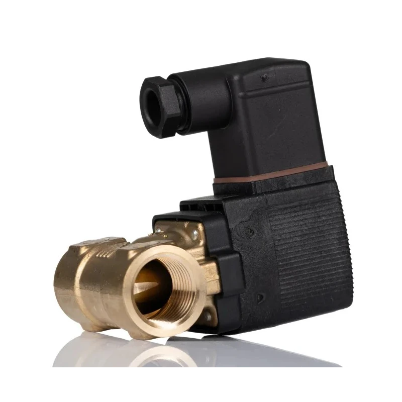 Burkert Solenoid Valve, 2 Port, Normally Closed, Brass Body, DN 10 to 65 mm, 230V AC, 10 bar, Servo Assist 221609