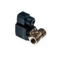 Burkert Brass 2 Port Normally Closed 1/2 in Solenoid Valve 24V DC 10 bar 221606