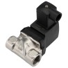 Burkert 2 Port Normally Closed Stainless Steel Solenoid Valve 24V dc, DN 10 to 65 mm, 10 bar, IP65 Protection 221762