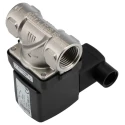 Burkert 2 Port Normally Closed Stainless Steel Solenoid Valve 24V dc, DN 10 to 65 mm, 10 bar, IP65 Protection 221762