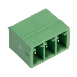 Phoenix Contact Pluggable Terminal Block 3-Contact 3.5 mm Pitch 1 Row 250V 8A MCV 1.5/3-G-3.5 1843619