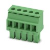 Phoenix Contact MCVW 1.5/5-ST-3.81 Series Pluggable Terminal Block, 5-Contact, 3.81 mm Pitch, 1 Row 1827004