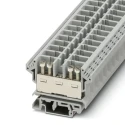 Phoenix Contact Feed Through Terminal Block URK-ND 2 Series Grey, 2 Positions, 1-Level, Screw Termination, 800V, 76A 0701095