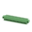 Phoenix Contact Pluggable Terminal Block, 16-Contact, 3.81 mm Pitch, 1 Row, 320V, 8A Current MC 1.5/16-STF-3.81 1827842
