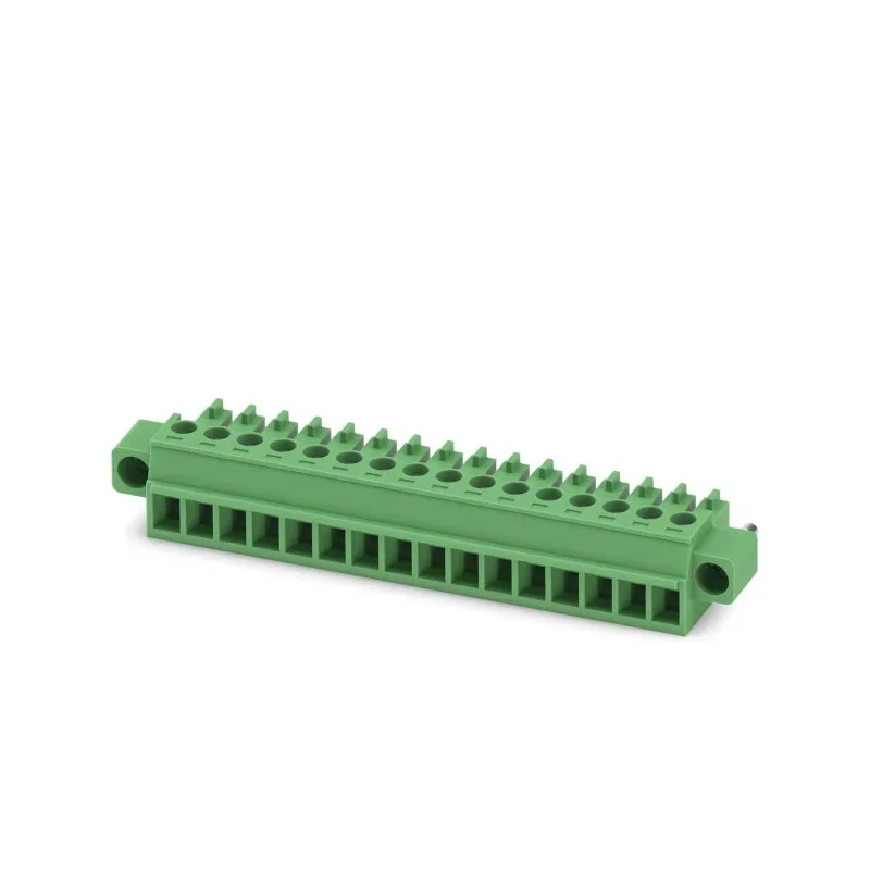 Phoenix Contact Pluggable Terminal Block, 16-Contact, 3.81 mm Pitch, 1 Row, 320V, 8A Current MC 1.5/16-STF-3.81 1827842