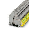 Phoenix Contact DOK 1.5-2D Series 3-Level Sensor/Actuator DIN Rail Terminal Block Grey 1.5mm² 24A 250V 2717139