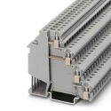 Phoenix Contact VIOK 1.5-2D Series DIN Rail Terminal Block Grey, Sensor/Actuator, 1.5mm², 4-Level, Screw Termination 2718196