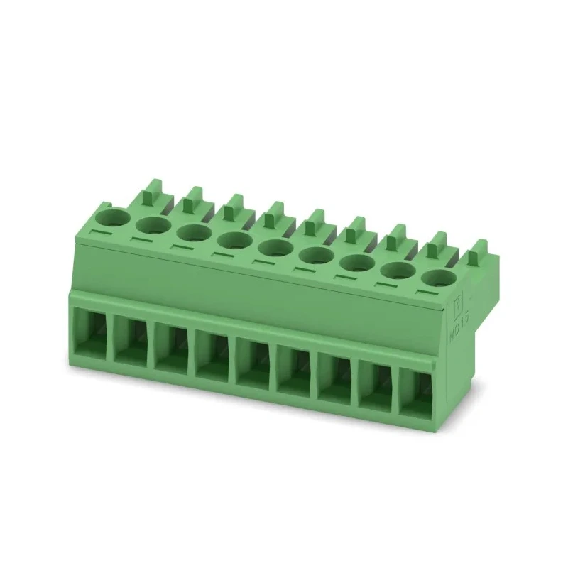 Phoenix Contact MC 1.5/9-ST-3.5 Series Pluggable Terminal Block, 9-Contact, 3.5 mm Pitch, 1 Row 1840434