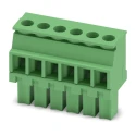 Phoenix Contact MCVW 1.5/6-ST-3.81 Series Pluggable Terminal Block 6-Contact 3.81 mm Pitch 320V 8A 1 Row 1827017