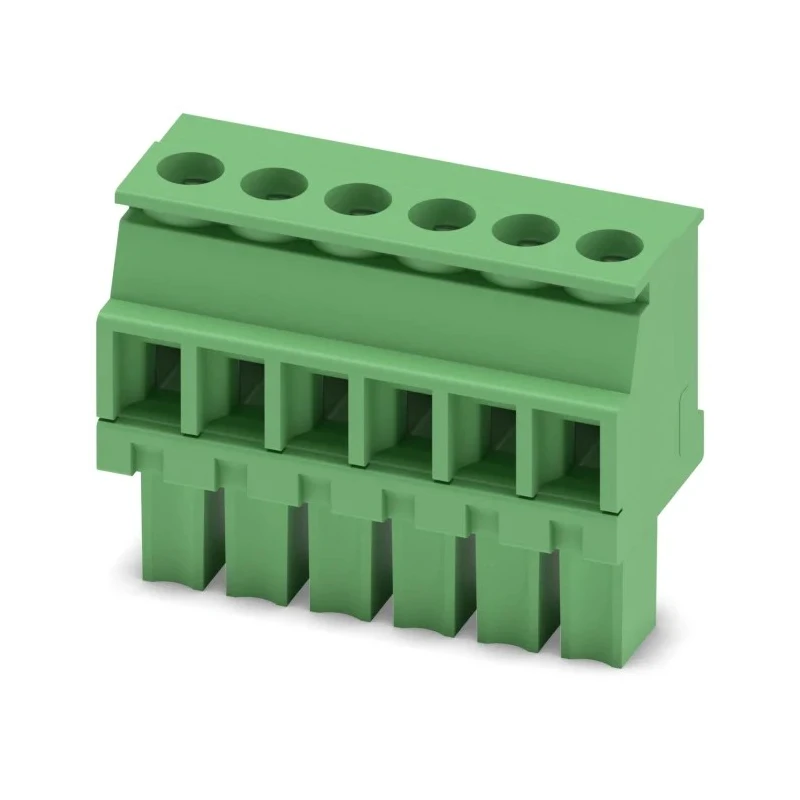 Phoenix Contact MCVW 1.5/6-ST-3.81 Series Pluggable Terminal Block 6-Contact 3.81 mm Pitch 320V 8A 1 Row 1827017