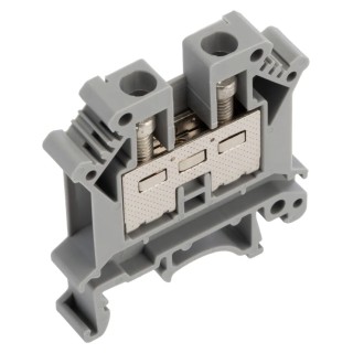 Phoenix Contact Feed Through Terminal Block UK 10 Series Grey, 1-Level, Screw Termination, 800V, 57A 3005015