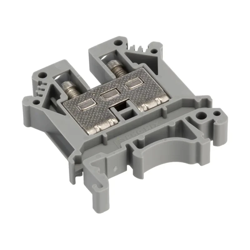 Phoenix Contact Feed Through Terminal Block UK 10 Series Grey, 1-Level, Screw Termination, 800V, 57A 3005015
